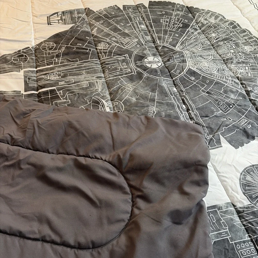 Jay Franco Star Wars Falcon Schematics Twin Size Comforter Only